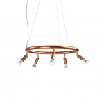 Star 5 Rund Taklampa/Vägglampa Rå Koppar Star 5 Rund Taklampa/Vägglampa Rå Koppar