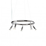 Star 5 Rund Taklampa/Vägglampa Förnicklad Mässing Star 5 Rund Taklampa/Vägglampa Förnicklad Mässing