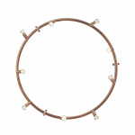 Star 9 Rund Taklampa/Vägglampa Rå Koppar Star 9 Rund Taklampa/Vägglampa Rå Koppar