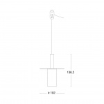 Starlight 1 Pendel Förnicklad Mässing Starlight 1 Pendel Förnicklad Mässing