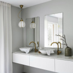 Hobo Pendel Liten Mässing/Opalglas Hobo Pendel Liten Mässing/Opalglas