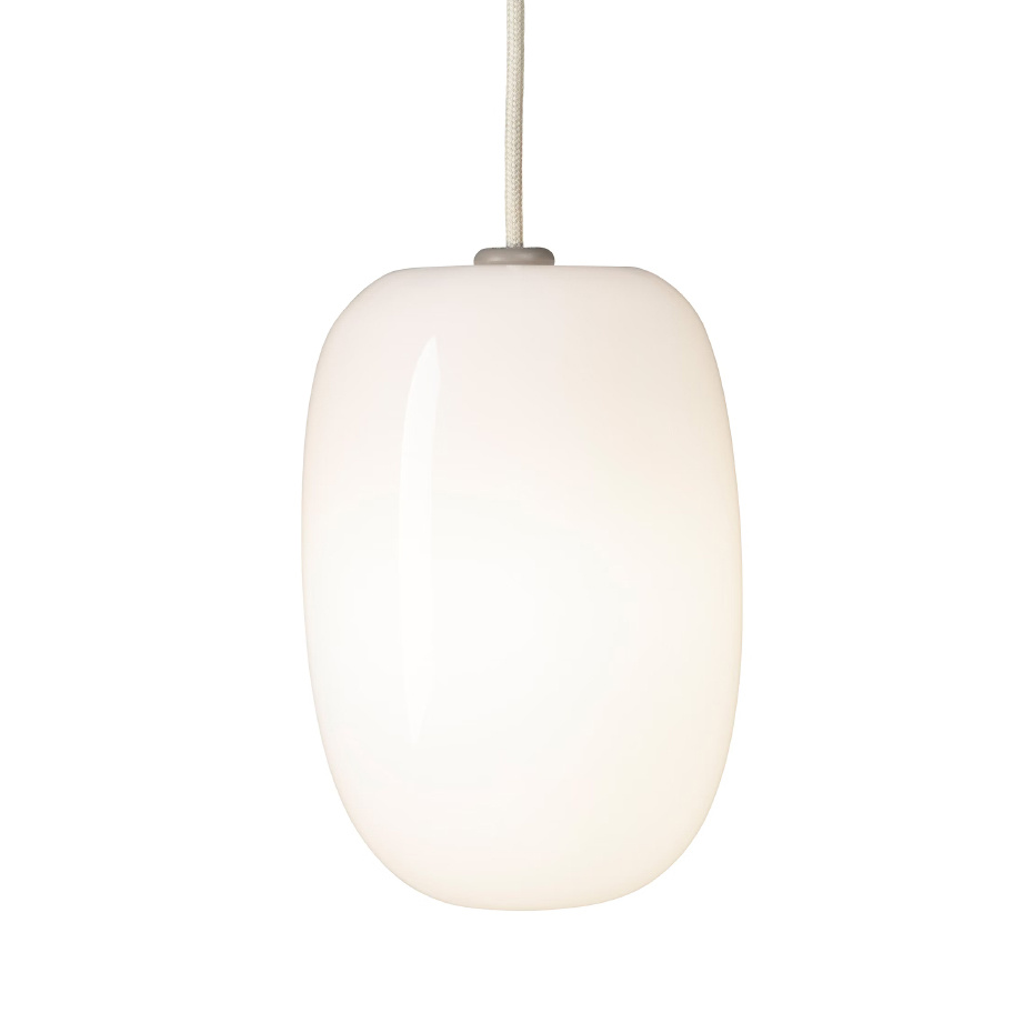 Pebble Pendel Hög Opalglas