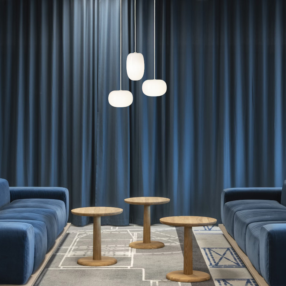 Pebble Pendel Hög Varmgrå