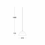 Streck Pendel Liten Tallgrön Streck Pendel Liten Tallgrön