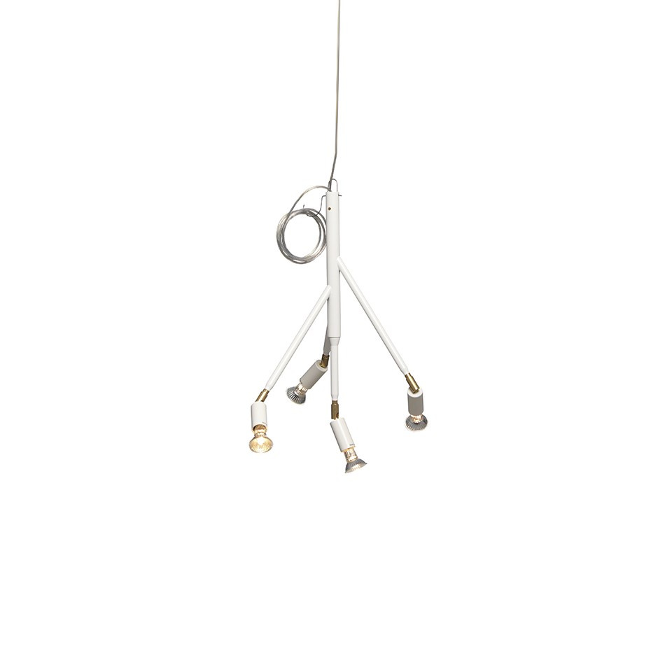 Kvist 4 Pendel Vit