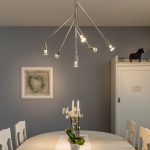 Kvist 6 Pendel Rå Stål Kvist 6 Pendel Rå Stål