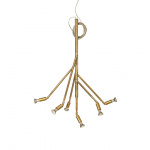 Kvist 6 Pendel Rå Mässing Kvist 6 Pendel Rå Mässing