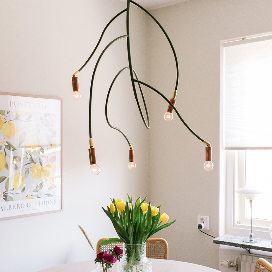 Ranka 5 Pendel Olivgrön