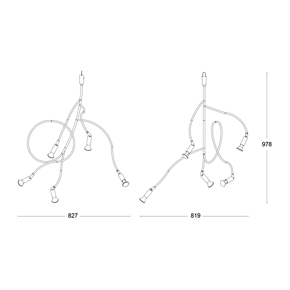 Ranka 5 Pendel Olivgrön