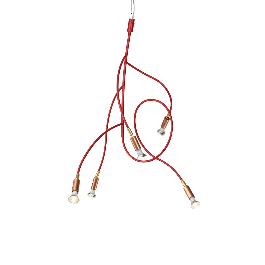 Örsjö Ranka 5 Pendel Röd