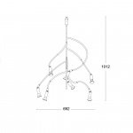 Ranka 7 Pendel Olivgrön Ranka 7 Pendel Olivgrön