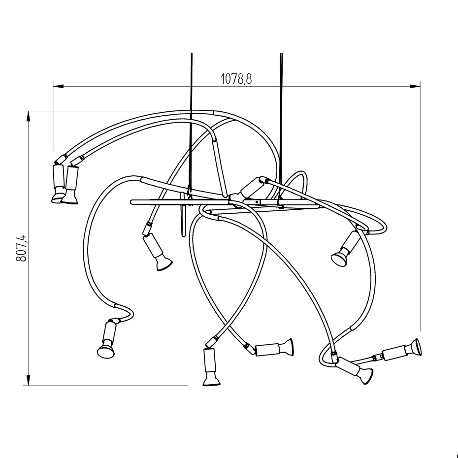 Andromeda Pendel Vit