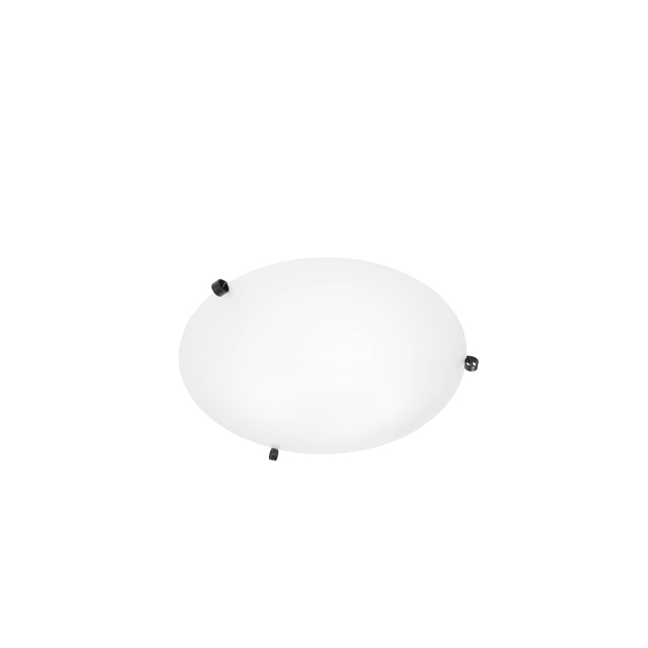 Ögla Plafond Ø450 Mattsvart