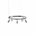 Starlight 5 Rund Taklampa/Vägglampa Förnicklad Mässing Starlight 5 Rund Taklampa/Vägglampa Förnicklad Mässing