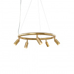 Starlight 5 Rund Taklampa/Vägglampa Rå Mässing Örsjö Starlight 5 Rund Taklampa/Vägglampa Rå Mässing