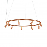 Starlight 9 Rund Taklampa/Vägglampa Rå Koppar Örsjö Starlight 9 Rund Taklampa/Vägglampa Rå Koppar