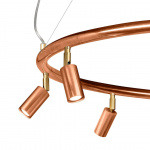 Starlight 9 Rund Taklampa/Vägglampa Rå Koppar Starlight 9 Rund Taklampa/Vägglampa Rå Koppar