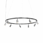 Starlight 9 Rund Taklampa/Vägglampa Förnicklad Mässing Starlight 9 Rund Taklampa/Vägglampa Förnicklad Mässing