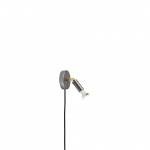 Star 1 Tak/Vägg Kopplingshus Med Kabel Rå Stål Örsjö Star 1 Tak/Vägg Kopplingshus Med Kabel Rå Stål