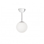 Glob Pendlad Plafond Ø200 Krom/Opalglas Glob Pendlad Plafond Ø200 Krom/Opalglas