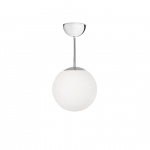Glob Pendlad Plafond Ø250 Krom/Opalglas Glob Pendlad Plafond Ø250 Krom/Opalglas