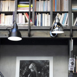 Lampe Gras N°304 CA Vägglampa Svart/Röd Lampe Gras N°304 CA Vägglampa Svart/Röd