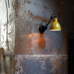 Lampe Gras N°304 CA Vägglampa Svart/Blå Lampe Gras N°304 CA Vägglampa Svart/Blå