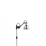 Lampe Gras N°304 CA Vägglampa Svart/Krom Lampe Gras N°304 CA Vägglampa Svart/Krom