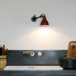 Lampe Gras N°304 CA Vägglampa Svart/Vit Lampe Gras N°304 CA Vägglampa Svart/Vit