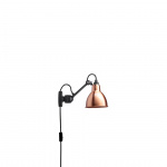 Lampe Gras N°304 CA Vägglampa Svart/Koppar Lampe Gras N°304 CA Vägglampa Svart/Koppar