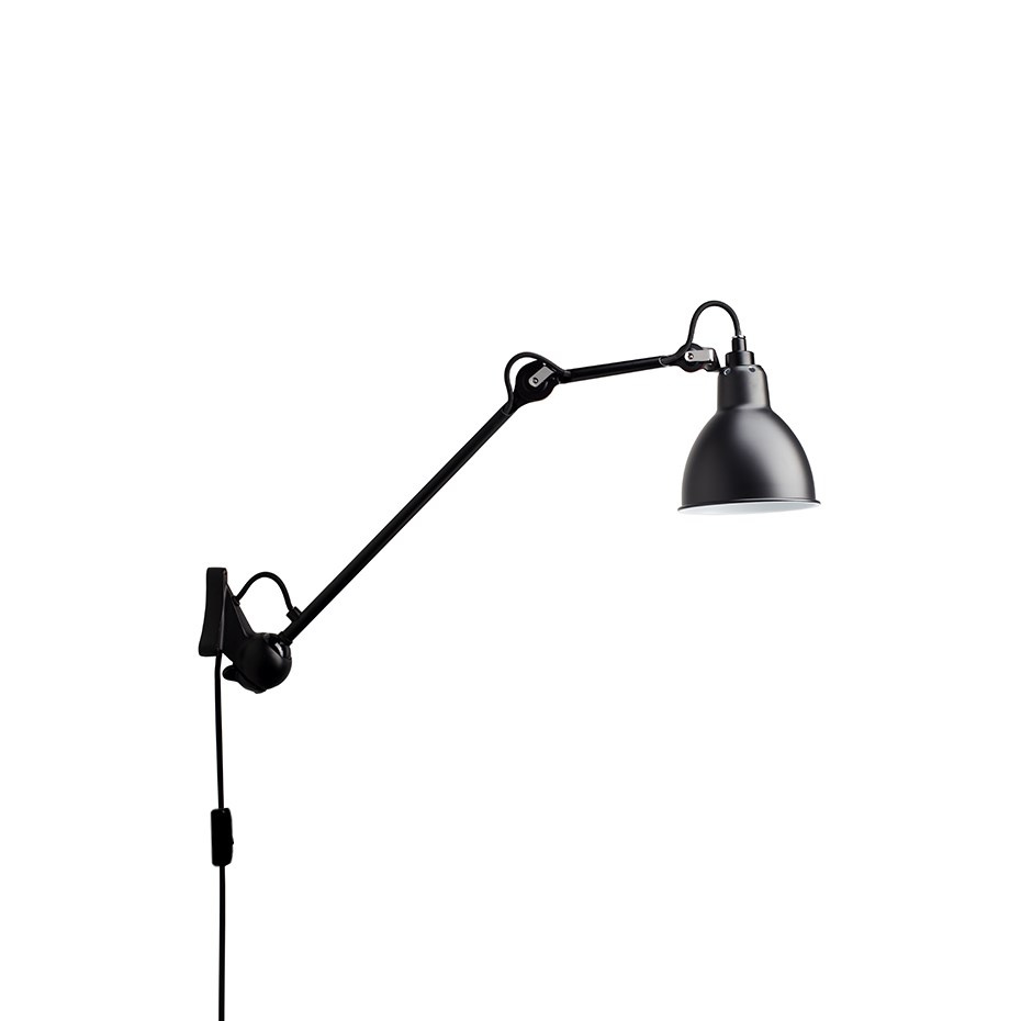 Lampe Gras N°222 Vägglampa Svart