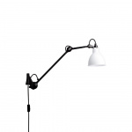 Lampe Gras N°222 Vägglampa Svart/Vit Lampe Gras N°222 Vägglampa Svart/Vit