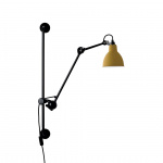 Lampe Gras N°210 Vägglampa Svart/Gul Lampe Gras N°210 Vägglampa Svart/Gul