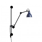 Lampe Gras N°210 Vägglampa Svart/Blå Lampe Gras N°210 Vägglampa Svart/Blå