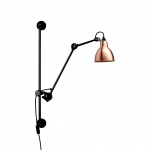 Lampe Gras N°210 Vägglampa Svart/Koppar Lampe Gras N°210 Vägglampa Svart/Koppar