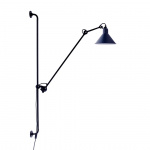 Lampe Gras N°214 Vägglampa Svart/Blå Lampe Gras N°214 Vägglampa Svart/Blå