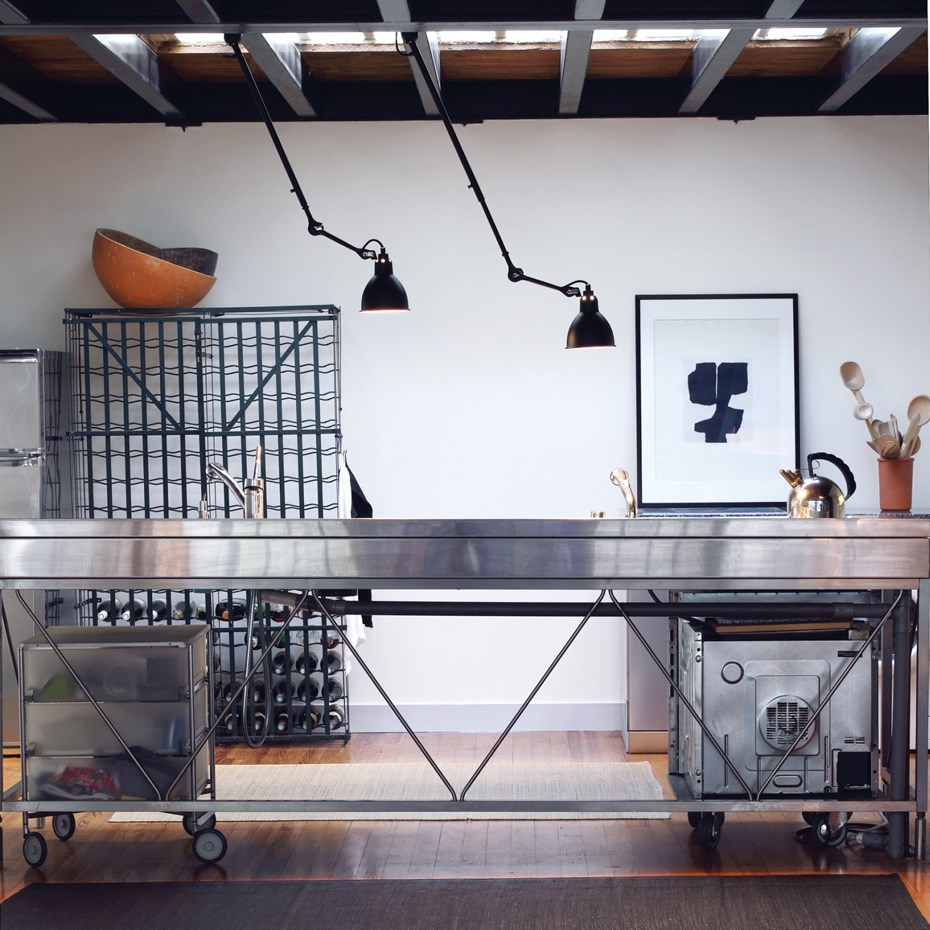 Lampe Gras N°302 Taklampa Svart