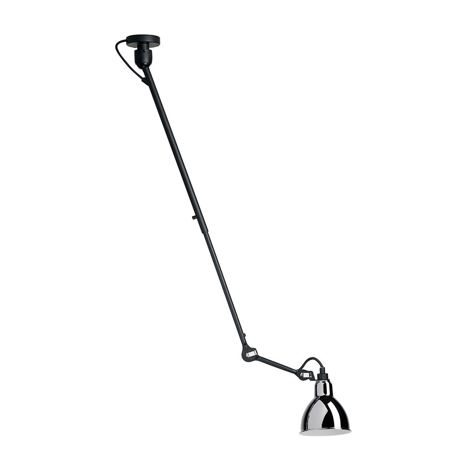 Lampe Gras N°302 Taklampa Svart/Krom