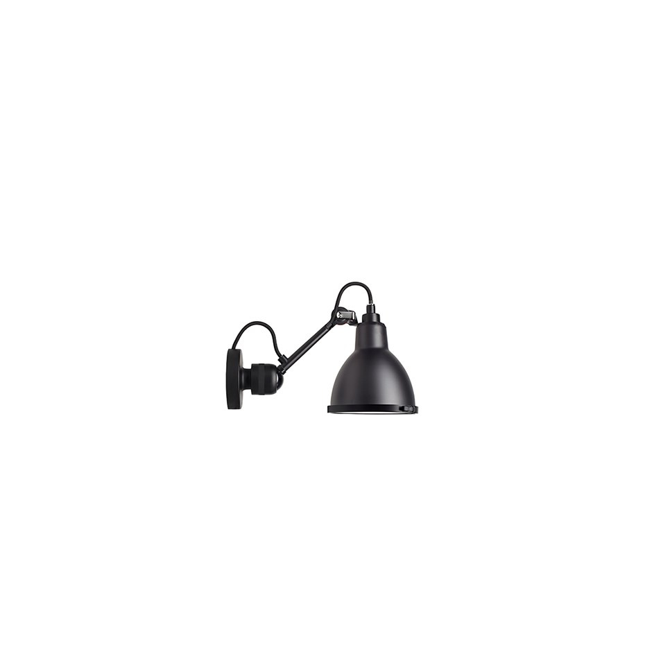 Lampe Gras N°304 Badrum Vägglampa Svart IP64