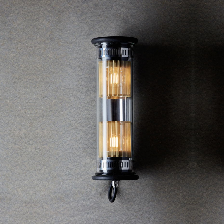 In The Tube 100-350 Vägglampa Silver/Gold IP64