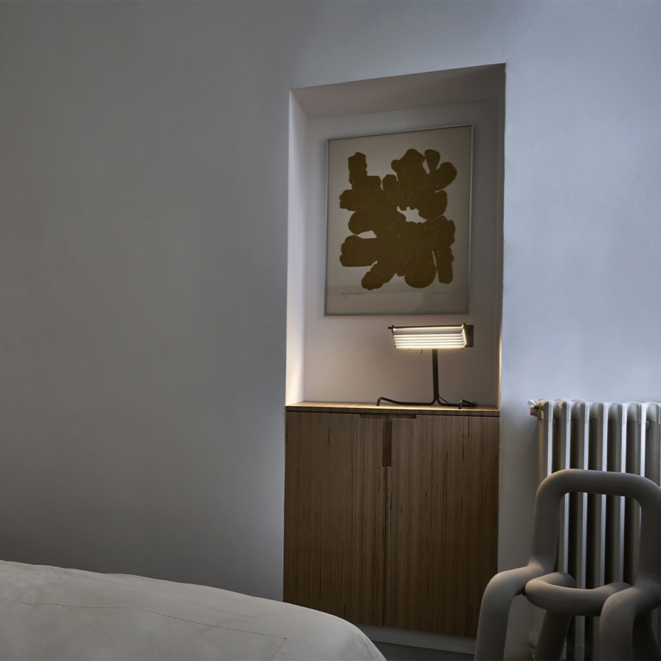 Biny Bordslampa White/Black/White