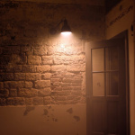 Lampe Gras N°304 XL Utomhus Vägglampa Svart/Rå Lampe Gras N°304 XL Utomhus Vägglampa Svart/Rå