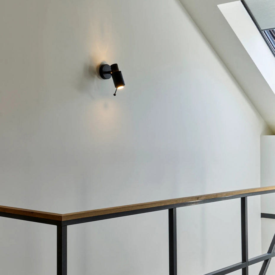 Biny Spot Bulb Vägglampa Black/Anodized Gold