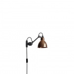 Lampe Gras N°304 CA Vägglampa Svart/Rå Koppar Lampe Gras N°304 CA Vägglampa Svart/Rå Koppar