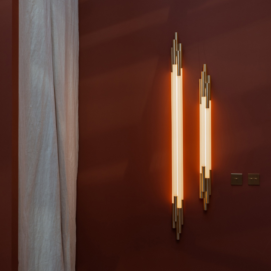 Org 1050 Vägglampa Gold