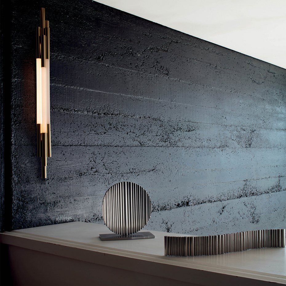 Org 1050 Vägglampa Gold