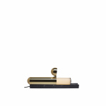 ISP Bordslampa Black Marble/Varnished Brass ISP Bordslampa Black Marble/Varnished Brass