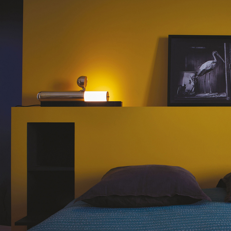 ISP Bordslampa Black Marble/Varnished Brass
