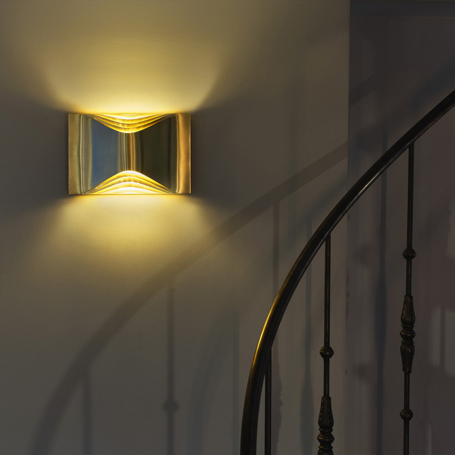 Respiro Vägglampa Gold