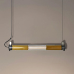 In The Tube 360° 700 Horizontal Pendel 2700K Gold IP65 In The Tube 360° 700 Horizontal Pendel 2700K Gold IP65